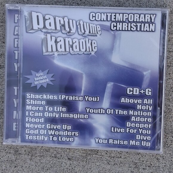 Party Time Karaoke Contemporary Christian Music cd - Picture 1 of 4